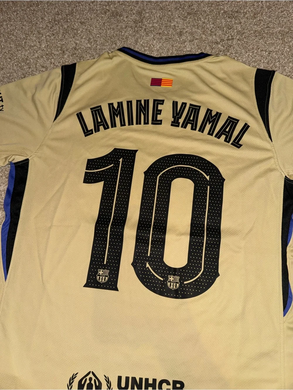 Nike x Kobe FC Barcelona 2025-26 Lamine Yamal #10 Men’s Fan Away Soccer Jersey🆕